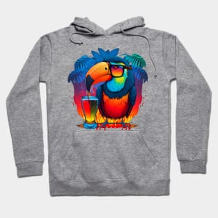 Hector toucan, miami style Hoodie